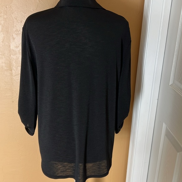 VENINI - XL Black button down. - Picture 7 of 13